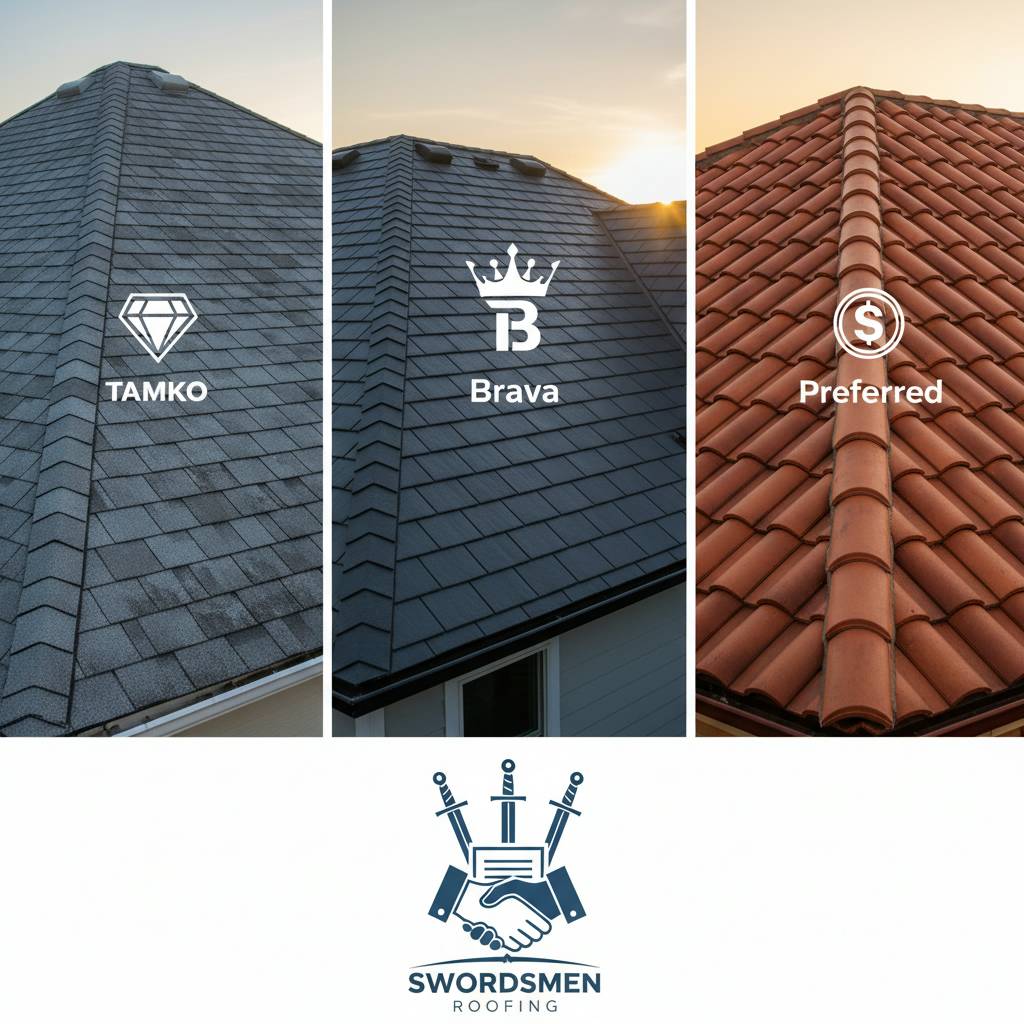 Services offered by Swordsmen Roofing