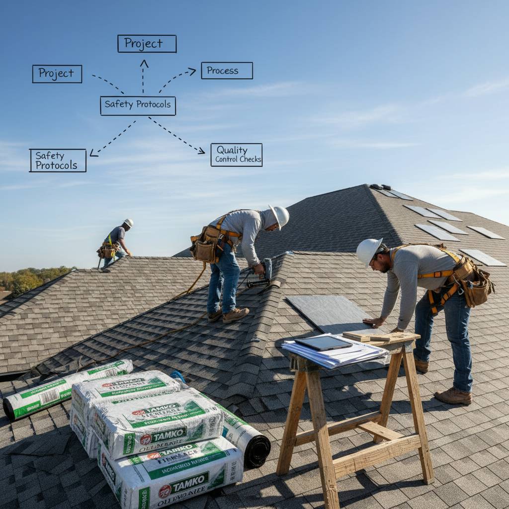 Project process, safety, and quality control